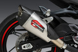 Yoshimura 19450BP520 AT2 Slip-On Exhaust with Matte Carbon Fiber End Cap for Street Vehicles