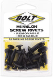 BOLT M6 Screw Rivet Kit, 10-Pack, Part Number 2005-6SCRW