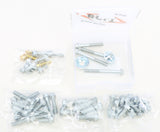 BOLT Euro Style Track Pack II 50-Piece Hardware Kit, Part Number 48EUTP