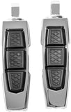 Kuryakyn 10030-1 ENYGMA Foot Pegs with Adapter, Chrome