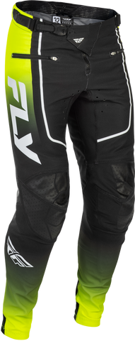 Fly Racing Youth Rayce Bicycle Pants Lime/Black/White Size 24