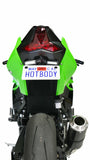 Hotbodies Gloss Black Fender Eliminator Tag Bracket for Kawasaki Ninja 400
