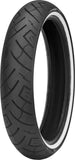 Shinko 777 Cruiser Front Whitewall Tire 90/90-21 54H Bias TL, Part Number 87-4565