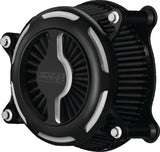 Vance & Hines 42355 VO2 Blade Black Air Cleaner, HD Touring/Trike/Softail