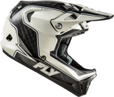 Fly Racing Werx R Flow Carbon Helmet Black Carbon/Grey XS