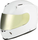 FLY RACING Gold Mirror Revolt Faceshield XD-01-GOLD
