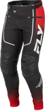 Fly Racing Youth Rayce Bicycle Pants Red/Black/White Size 18 – Designed for BMX & MTB Performance