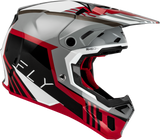 FLY Racing Formula CC Strike Helmet Grey/Red/Black/White XL 73-4362X
