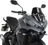 Puig Sport Black Windscreen 22522N for 2026 Triumph Tiger Sport 800