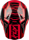 FLY Racing Formula CP Charge Helmet Black/Red Large, Part Number 73-0061L