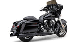 Cobra 6288RB 4.5-Inch Uppercut Black Slip-On Muffler for Harley-Davidson FLH/FLT 1995–2016