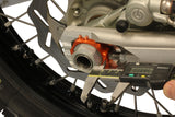 WORKS 17-263 Axle Blocks Elite KTM/Hus Orange