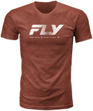 Fly Racing Fly Worldwide Tee Red Medium – Premium Cotton Crew Neck T-Shirt