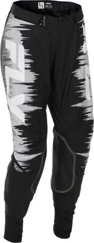 Fly Racing Women's Lite Pants Black/Grey/White Size 11/12 – Lightweight and Comfortable Motorcycle Pants