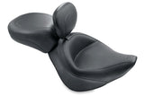 Mustang Motorcycle 17.5-Inch Wide Touring Solo Seat with Driver Backrest, Model 79487