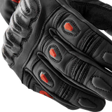 RST S1 Black/Red Leather Motorcycle Gloves, 2XL – Part Number 103650RED-12