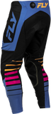 FLY RACING 36 Evolution DST LE Bolt Pants, Black/Blue/Multi, Part Number 380-13336