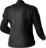 Womens S1 D3o Leather Jacket Black/White Lg