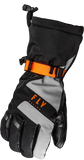 Fly Racing Highland Gloves Black/Grey/Orange Small – Weatherproof & High Visibility