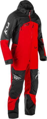 Fly Racing Incline Monosuit Red/Black Lt - Waterproof, Breathable Snow Suit
