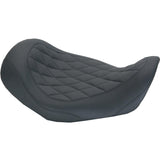 Mustang Motorcycle 13-Inch Wide Tripper Solo Seat, Diamond Stitch, Black, Model 76704