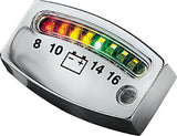 Kuryakyn 3-Inch Alley Cat LED Fuel and Battery Gauge, Model 4219