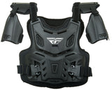 Fly Racing Youth CE Revel Roost Guard Black (Part Number 36-16060 YTH CE BLK)