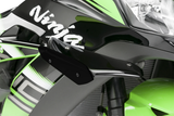 PUIG Sport Side Spoilers Black for Kawasaki Ninja ZX-10R and ZX-10RR, Part Number 9882N