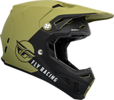 Fly Racing Formula CC Centrum Helmet Matte Olive Green and Black XS