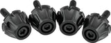 Kuryakyn 11.43 x 7.62 x 2.54 in Windshield Screws FLTR Black 5722