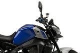 PUIG Downforce Front Spoiler Matte Black for Yamaha MT-09, Part 21133J
