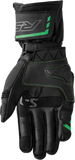 RST S1 Leather Motorcycle Gloves Black/Fluorescent Green, Men’s Medium – Part Number 103650F.GRN-09