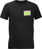 Fly Racing Youth Graffiti Tee Black YM - Comfortable Cotton-Polyester Blend with Premium Fit