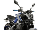 PUIG Downforce Front Spoiler Matte Black for Yamaha MT-09, Part 21133J