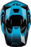 FLY Racing Rayce Sonar Bicycle Helmet Black/Electric Blue XS, Part Number 73-3654XS