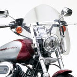 National Cycle Shorty Tinted SwitchBlade Windshield, 80-05 Harley FX Wide Glide/84-12 FXST Softail, N21720A