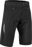 Fly Racing Radium Shorts Black Size 30 – Lightweight Enduro & Downhill MTB Shorts with Four-Way Stretch