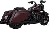 Vance & Hines 4.5-Inch Torquer 450 Black Slip-On Exhaust, Model HD Touring 17-22, Part 46674