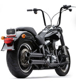 Cobra 6041B 3-Inch NH Series Black Slip-On Mufflers for Harley-Davidson Softail Fat Boy 2007-2016