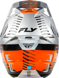 Fly Racing Formula Cp Slice Helmet Grey/Orange/Black XS – Lightweight Impact-Absorbing Motorcycle Helmet