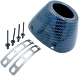 FMF Carbon Cap 4.1 New Style Blue Carbon End Cap, Part Number 040694