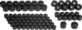 Kuryakyn Kool Kaps Engine Kit, Gloss Black, Model Milwaukee-8, Part Number 2465