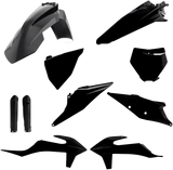 ACERBIS Full Plastic Kit KTM Black 2986510001