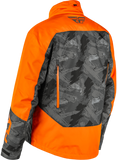 Fly Racing SNX Pro Jacket Orange/Black XL – Waterproof and Insulated Snowboard Jacket