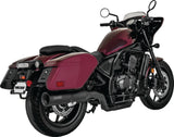 Vance & Hines 4.5-Inch Black Slip-On Exhaust, Honda Rebel 1100T, Model 2023, Part 48427