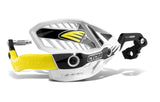 Cycra CRM Wrap-Around Handguards with 1 1/8-Inch Clamp, White/Yellow, Part Number 1CYC-7408-55X