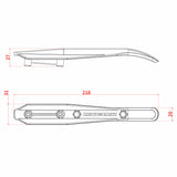 ZETA 27.94 cm Xc Pro Convert Handguard ZE74-1090
