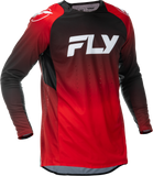 Fly Racing Evolution DST Jersey Red/Black/White Small - High-Performance Cycling Jersey with Advanced Ventilation and Ergonomic Fit