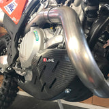 E Line Accessories Carbon Fiber and Kevlar Skid Plate MSP50020 for KTM 500 and Husqvarna FE 501