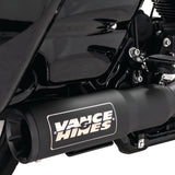 Vance & Hines 2-1 Black Full System Exhaust, HD Touring, 2017-2022, Part 47321